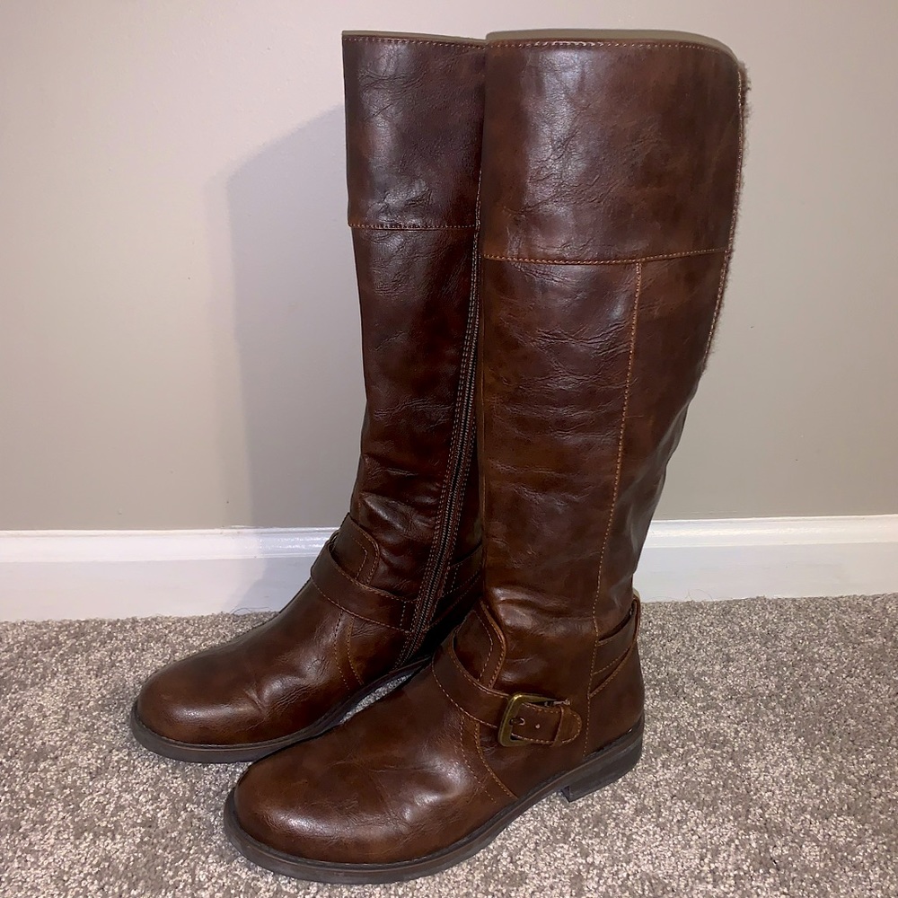 Brown Rider Boots